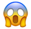 ಕಿರುಚಾಟದ ಎಮೋಜಿ.