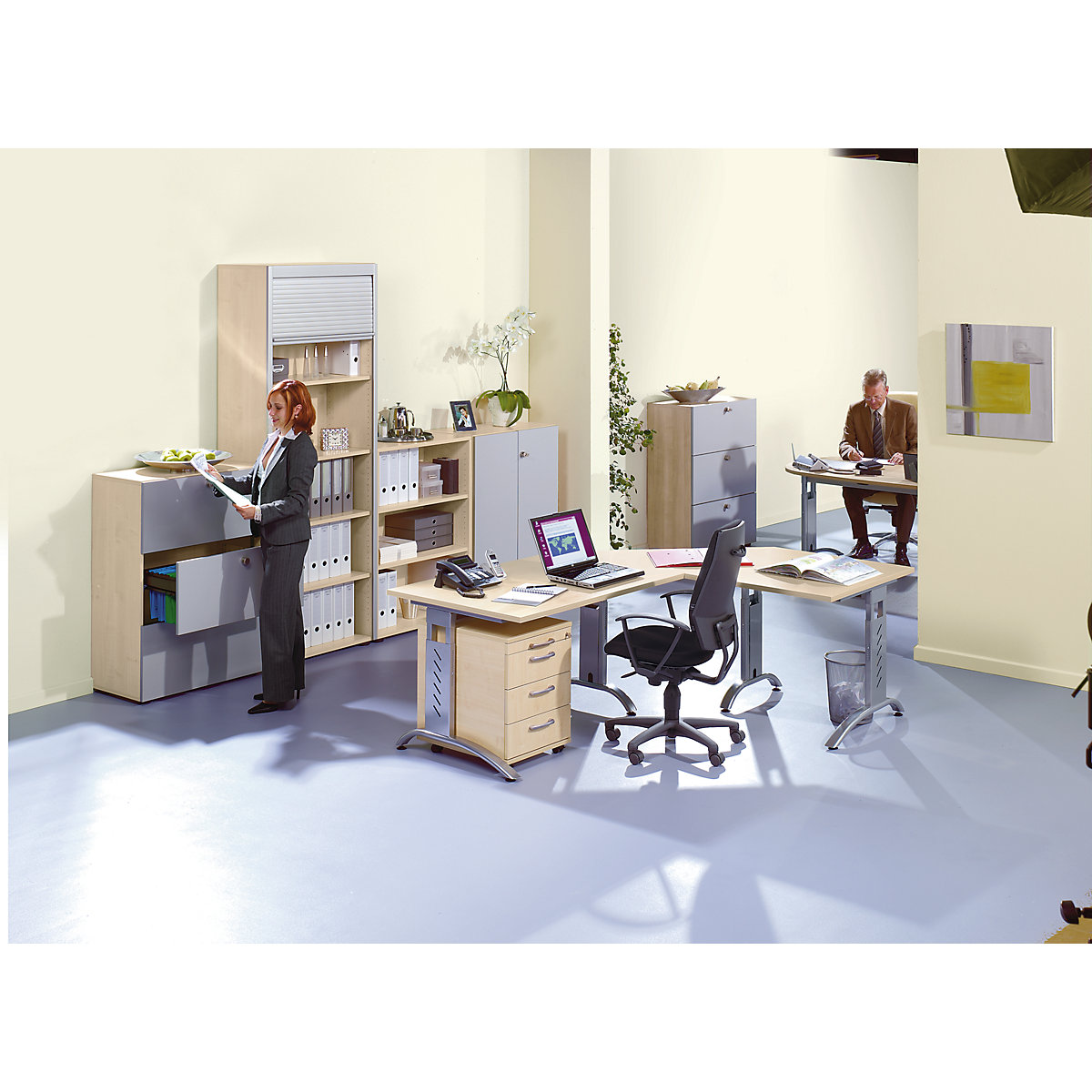 Büroregal eurokraft pro (Produktabbildung 2)-1