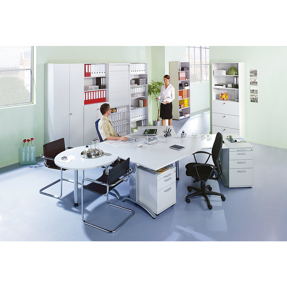 Büroregal eurokraft pro (Produktabbildung 3)-2