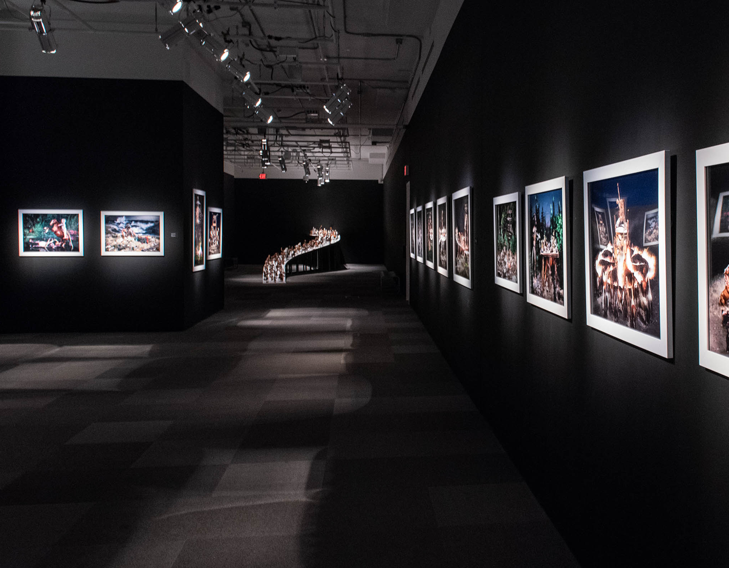 Museums and Galleries | The Nickle Galleries exhibition room.
