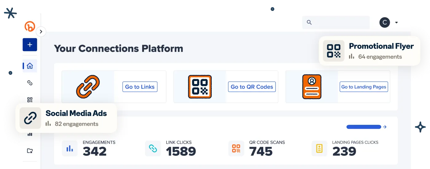 Connections Platform டாஷ்போர்ட்