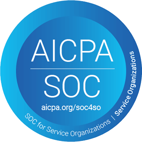 AICPA SOC2 certification badge