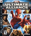 Marvel: Ultimate Alliance for PS3 box art