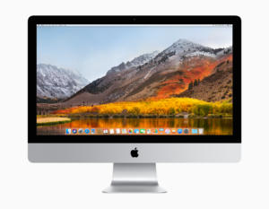 Apple Mac OS High Sierra [ home screen ]