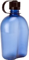 Nalgene 340953 OASIS Blue Bottle With Black Cap, 32 oz