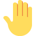 ಕೈ ಹಿಂಭಾಗ ಎತ್ತರಿಸುವುದು 🤚