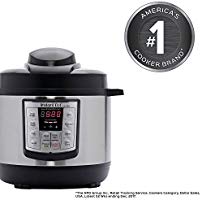 Instant Pot LUX60V3 6-in-1 Muti-Use Programmable Pressure Cooker, Slow Cooker, Rice Cooker, Sauté, Steamer, and Warmer