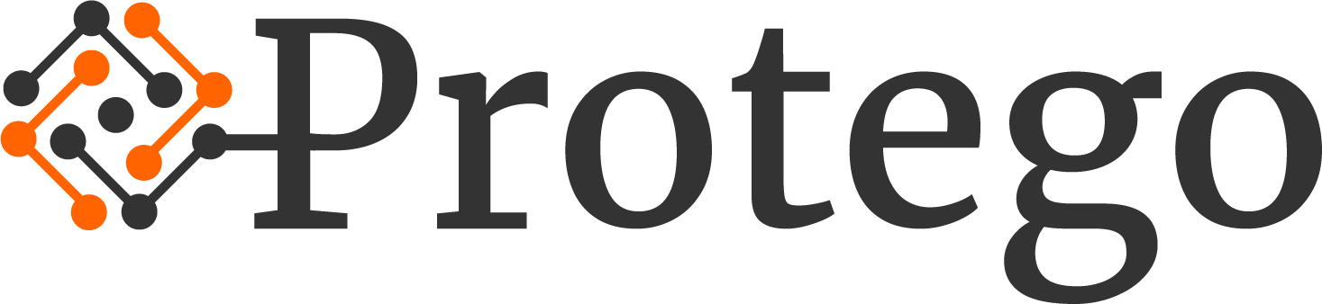 Protego Logo Transparent Black