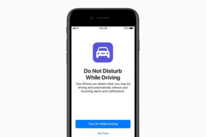 ios do not disturb while driving
