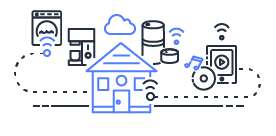 حلول AWS IoT للاتصال بالأجهزة المنزلية
