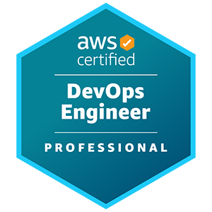 AWS Certified DevOps Engineer - Professional Insignia de AWS Certified DevOps Engineer - Professional