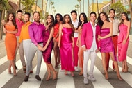 The cast of The Valley Season 3 standing on the street together.