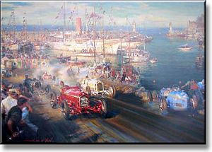 Monaco Meets Monza, 1932 Monaco Grand Prix Art