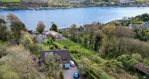 Ancient walled orchard and old pine part of property pitch at Cork harbour home