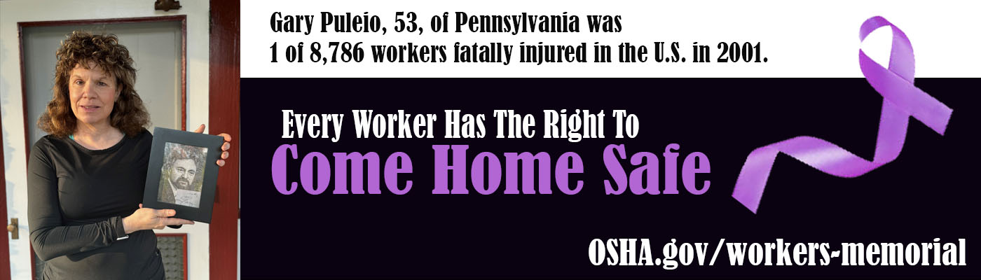Fallen worker Gary Puleio, 53 of Pennsylvania.