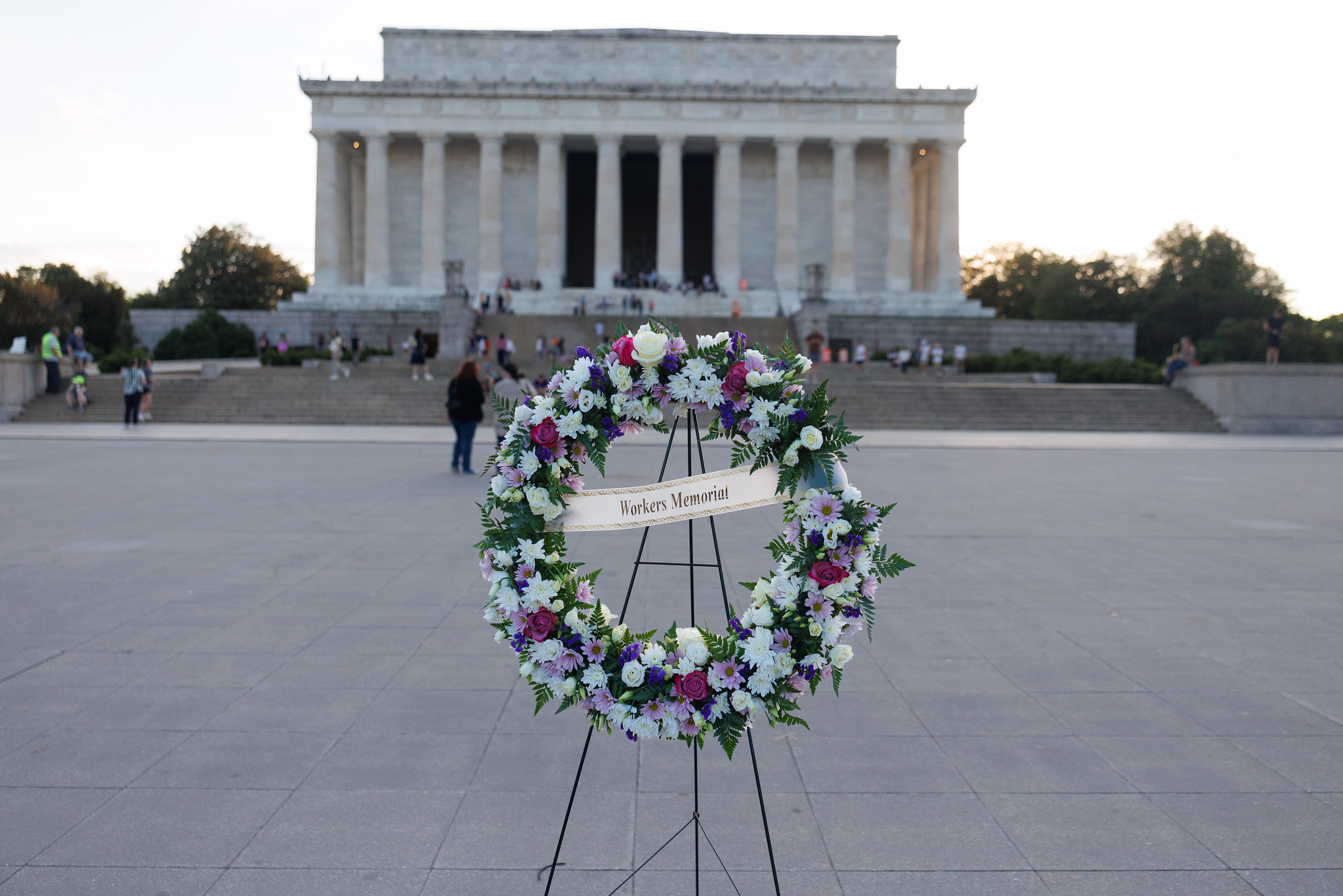 2026 Workers Memorial Day Gallery Wreath